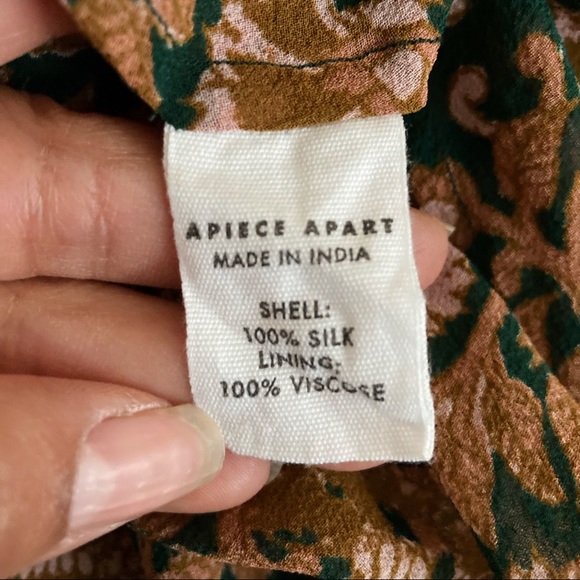 APIECE APART SILK BLOUSE - Picture 7 of 7